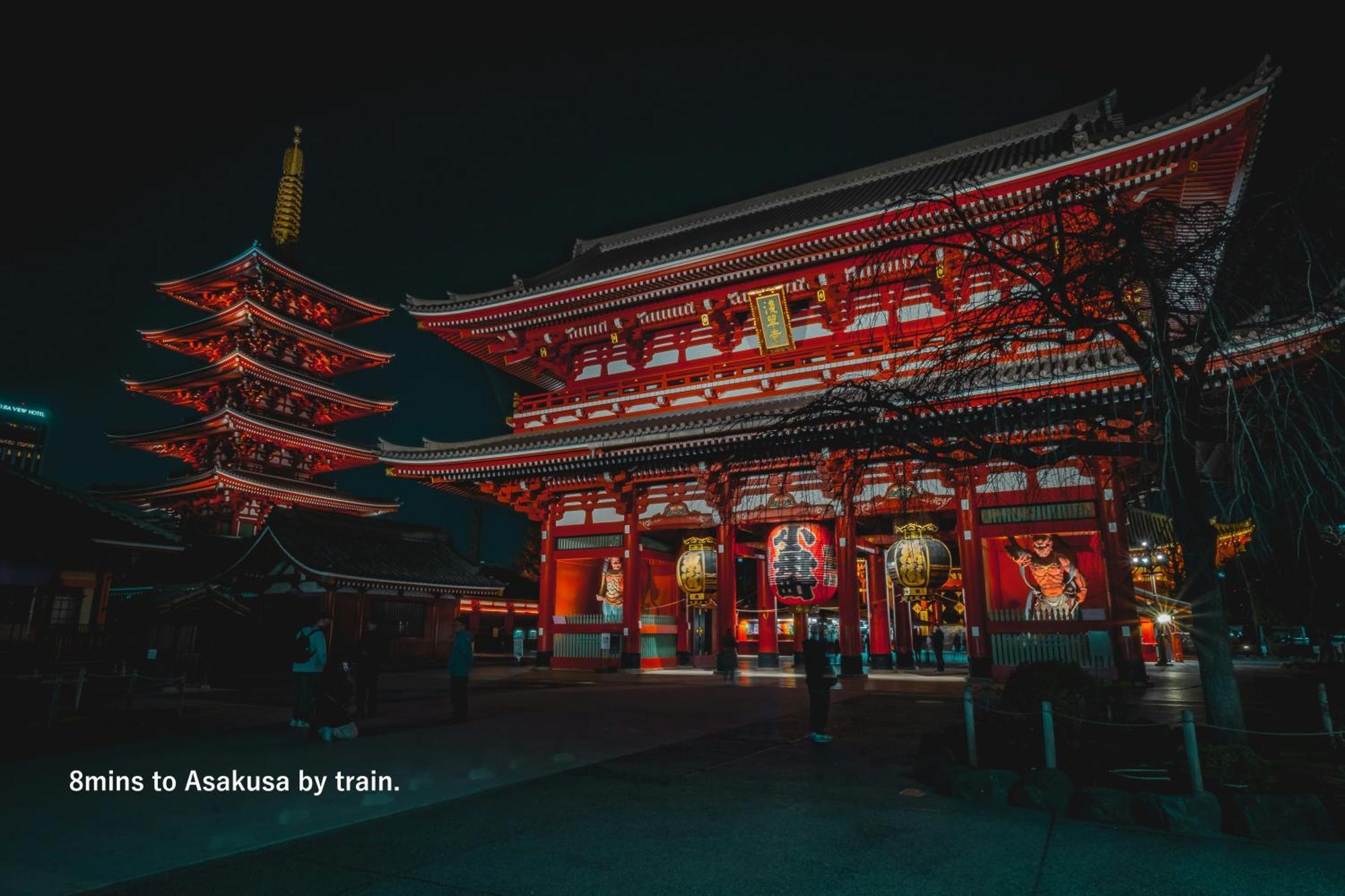 Apartamento 東京スカイツリー眺望 一棟貸切 駅徒歩50秒 浅草8分 スカイツリー4分 銀座20分 Tokio Exterior foto